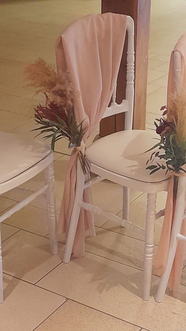 Bouquet de chaise cérémonie laïc – Image 3
