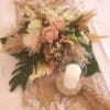 Centre de table fleurs fraîches et séchées – Image 4