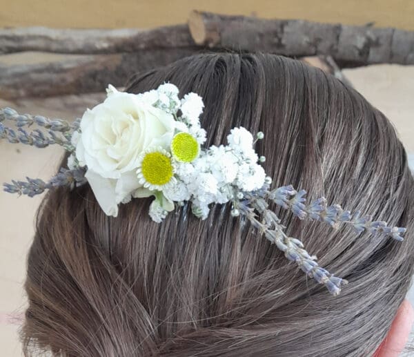 Peigne fleuri – Image 3