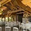 Centre de table Arbre Florale avec bougies suspendues – Image 2