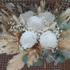 Éternel en rose blanche