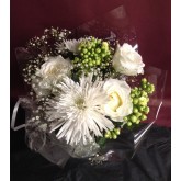 Bouquet blanc à déposer 