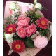 Bouquet caramel rose