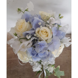 Bouquet bleu ciel