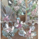 Mini vases de fleurs séchées