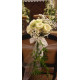 Bouquet pour chaise d'honneur cérémonie religieuse ou laïc