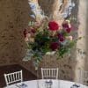 Centre de table Structure or haute champêtre pastel – Image 3