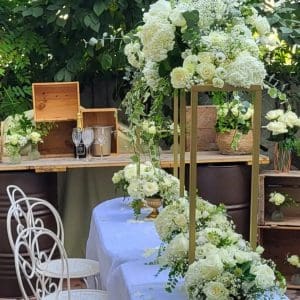 Decor complet table sur 1m80