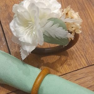 Rond de serviette en bois