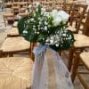 Bout de banc bouquet blanc – Image 9