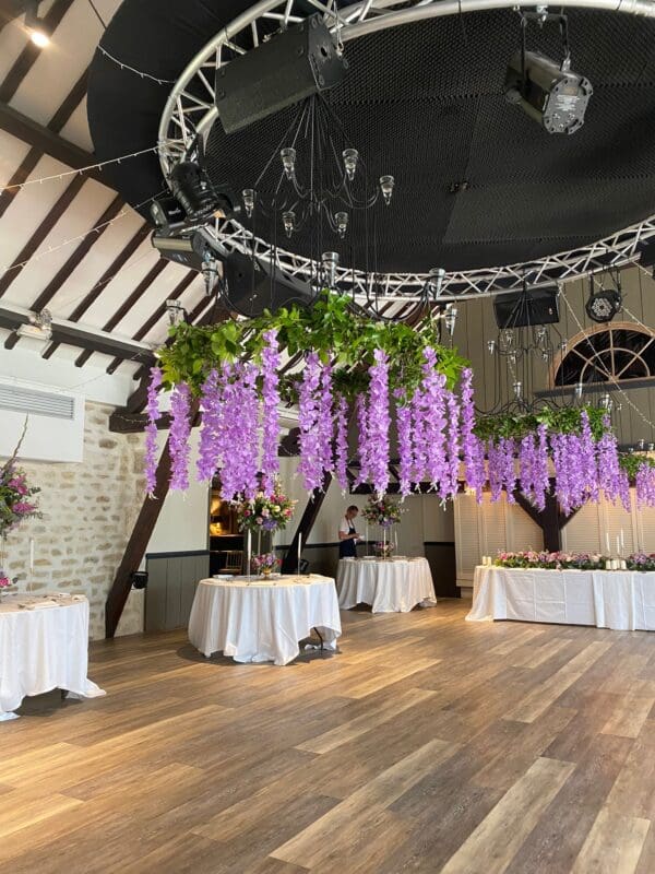 Plafond décoration:fleurs/ lumière// drapé – Image 2