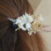 Barrette en fleurs séchées – Image 2