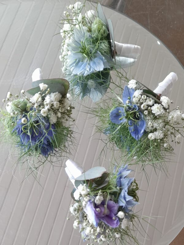 Boutonnière bleu ciel – Image 5