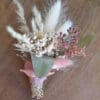 Boutonnière fleurs séchées – Image 3
