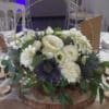 Centre de table avec arceau en bleu et blanc – Image 5
