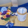 Centre de table bleu et or – Image 4