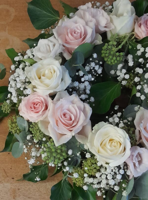 Centre de table courrones de fleurs – Image 2