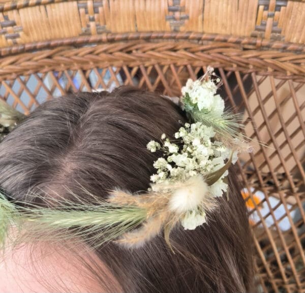 Couronne en fleurs séchées – Image 2