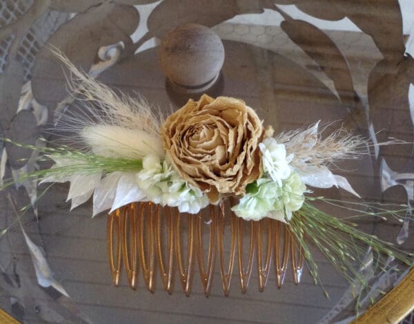 Peigne fleuri – Image 2