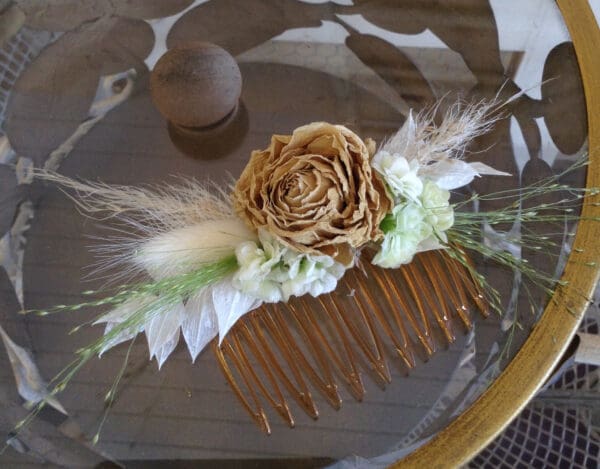 Peigne fleuri – Image 4