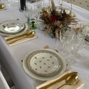 Assiette ancienne dépareillée