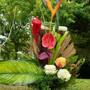 Composition exotique a poser