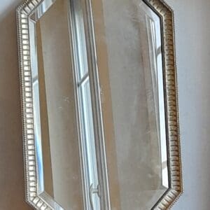 Miroir ancien exagonal