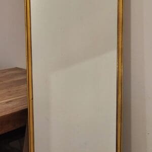 Miroir ancien doré grande hauteur
