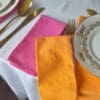 Serviette de table colorées – Image 3