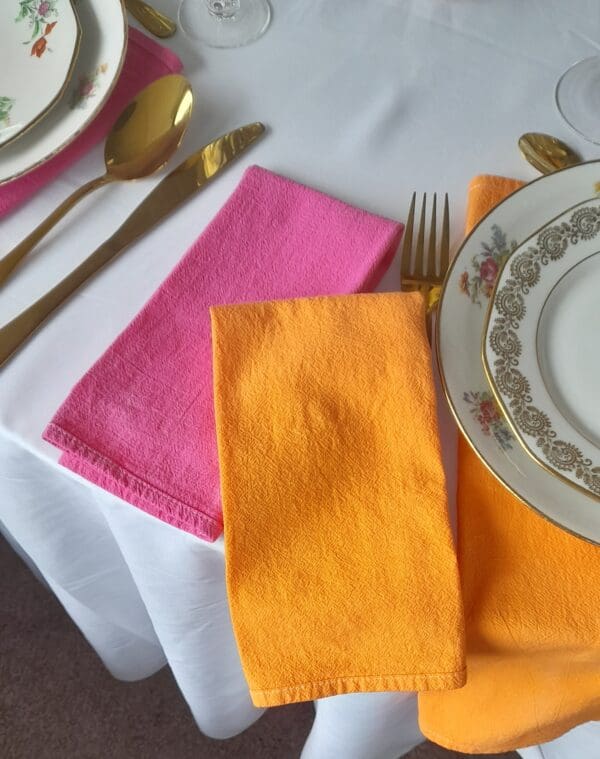 Serviette de table colorées – Image 3
