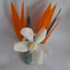 Boutonnière exotique