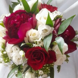 Bouquet rouge de bonheur