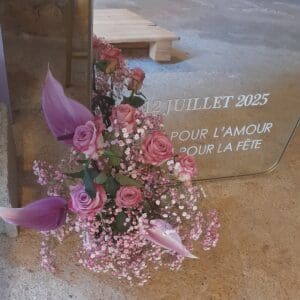 Composition panneau d'accueil