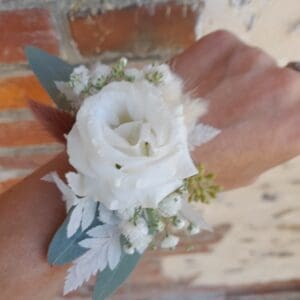 Bracelet de fleurs fraîches