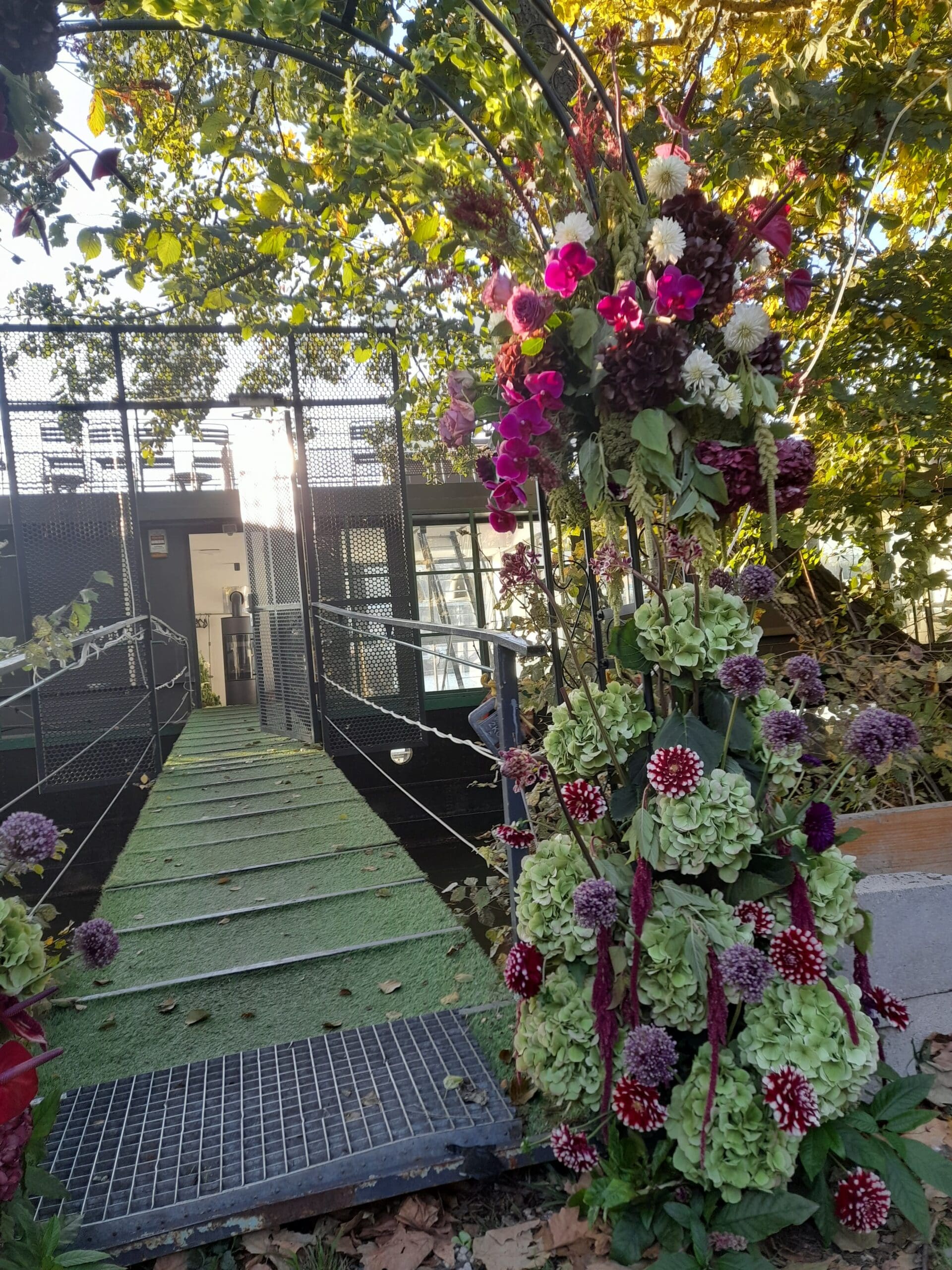 Arche fer forgé noir – Image 3