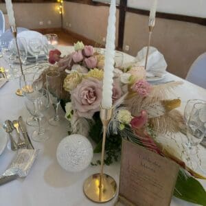 Table d'honneur plume