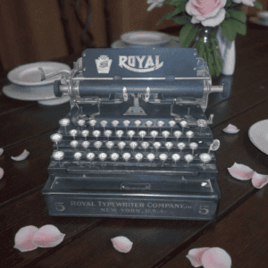 Machine a écrire vintage