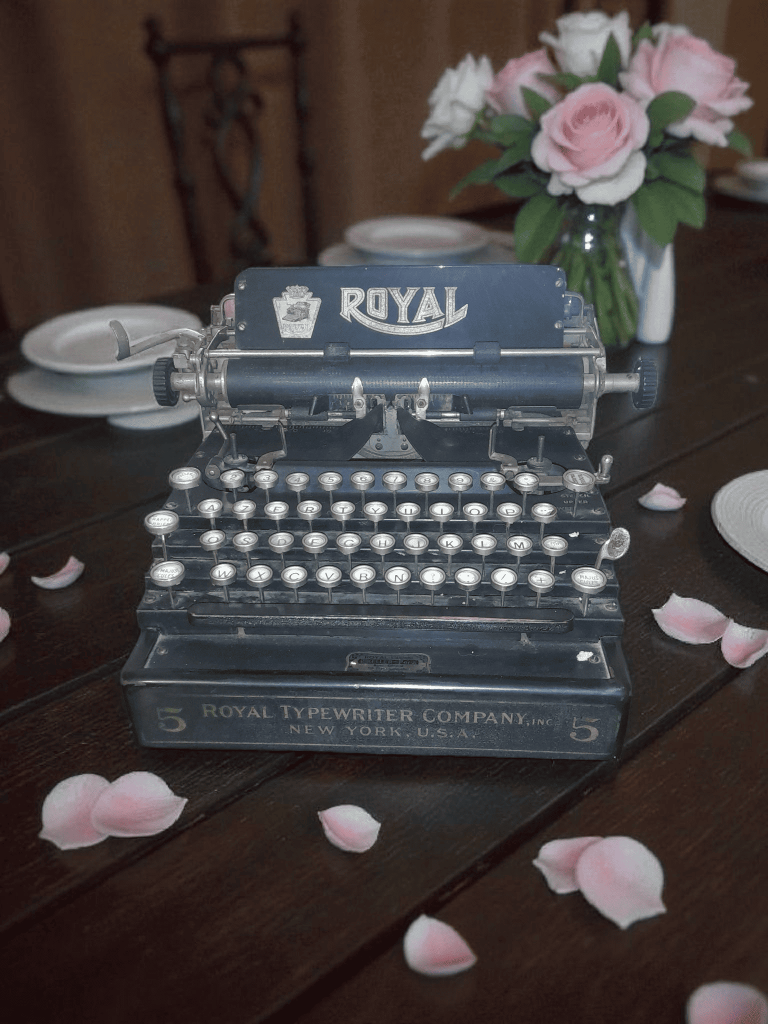 Machine a écrire vintage