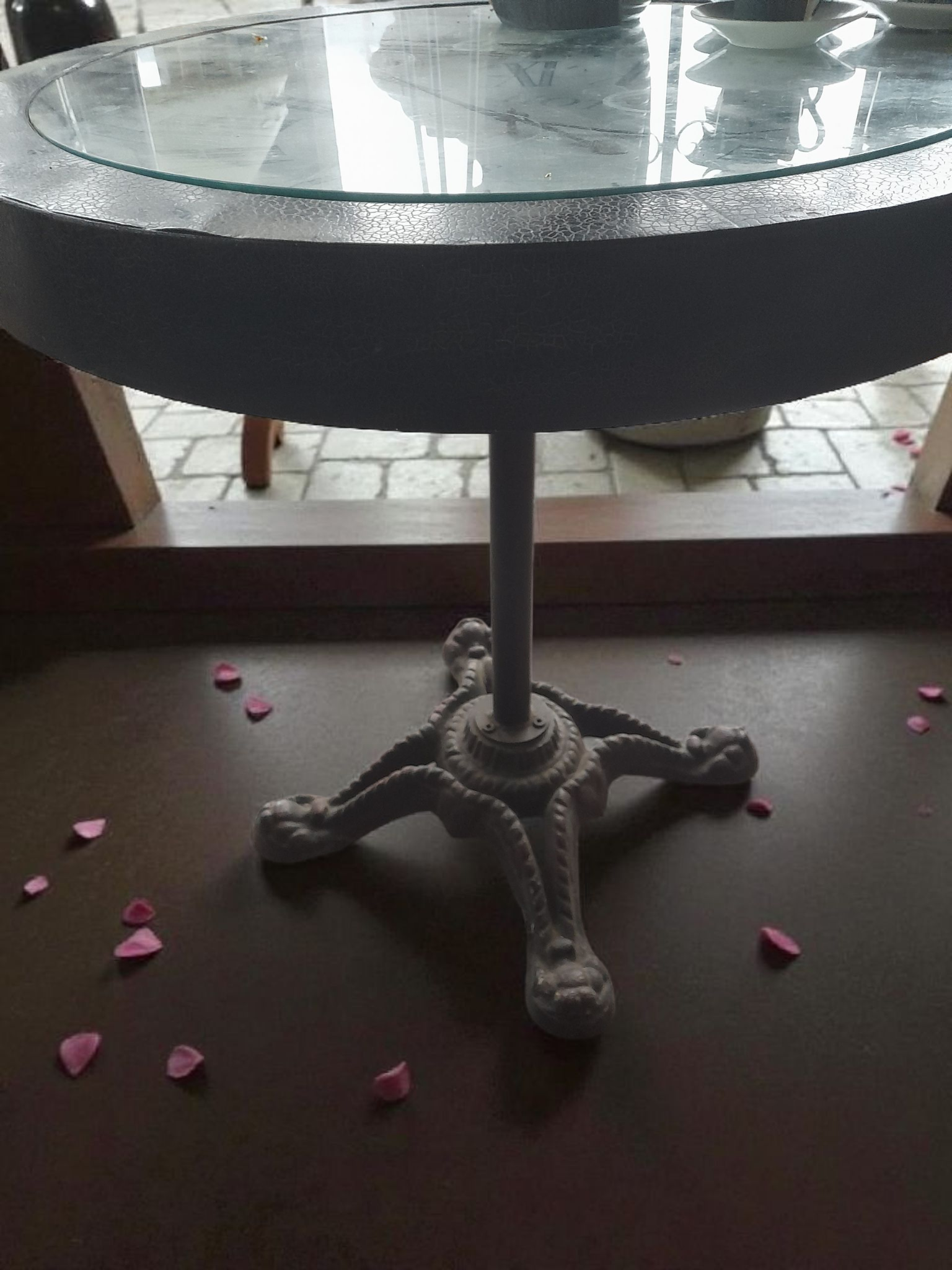 Gueridon, table d'appoint: Horloge Paris – Image 2