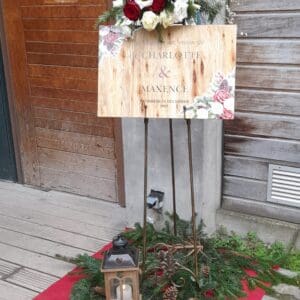 Chevalet en fer forgé