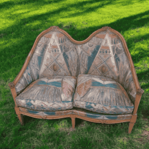 Banquette bergère art déco