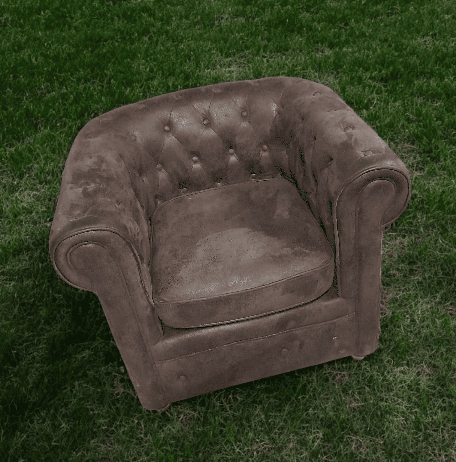 Canapé ; salon chesterfield – Image 4